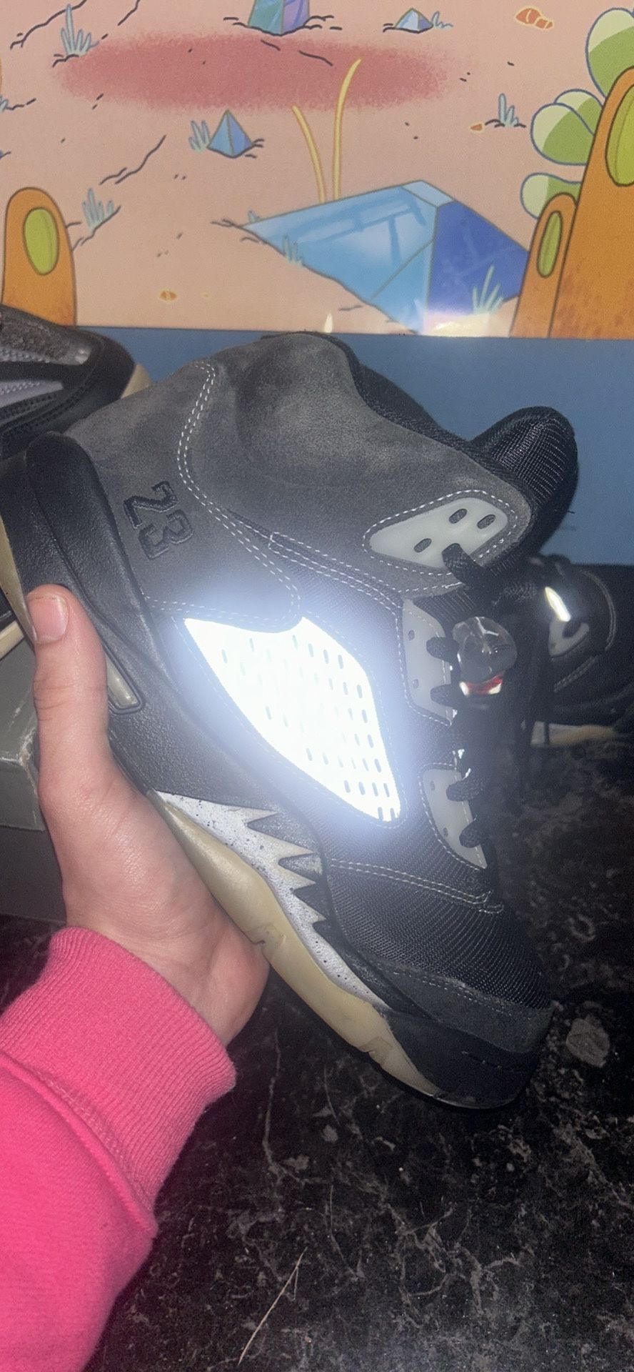 jordan 5 genieune leather