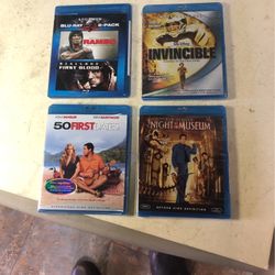 Blu-Ray Stallone 2pk, Etc 5 For 20$ 