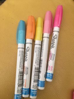 New sharpie extra fine paint markers
