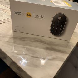 Google Nest x Yale Lock - Tamper-Proof Smart Lock for Keyless