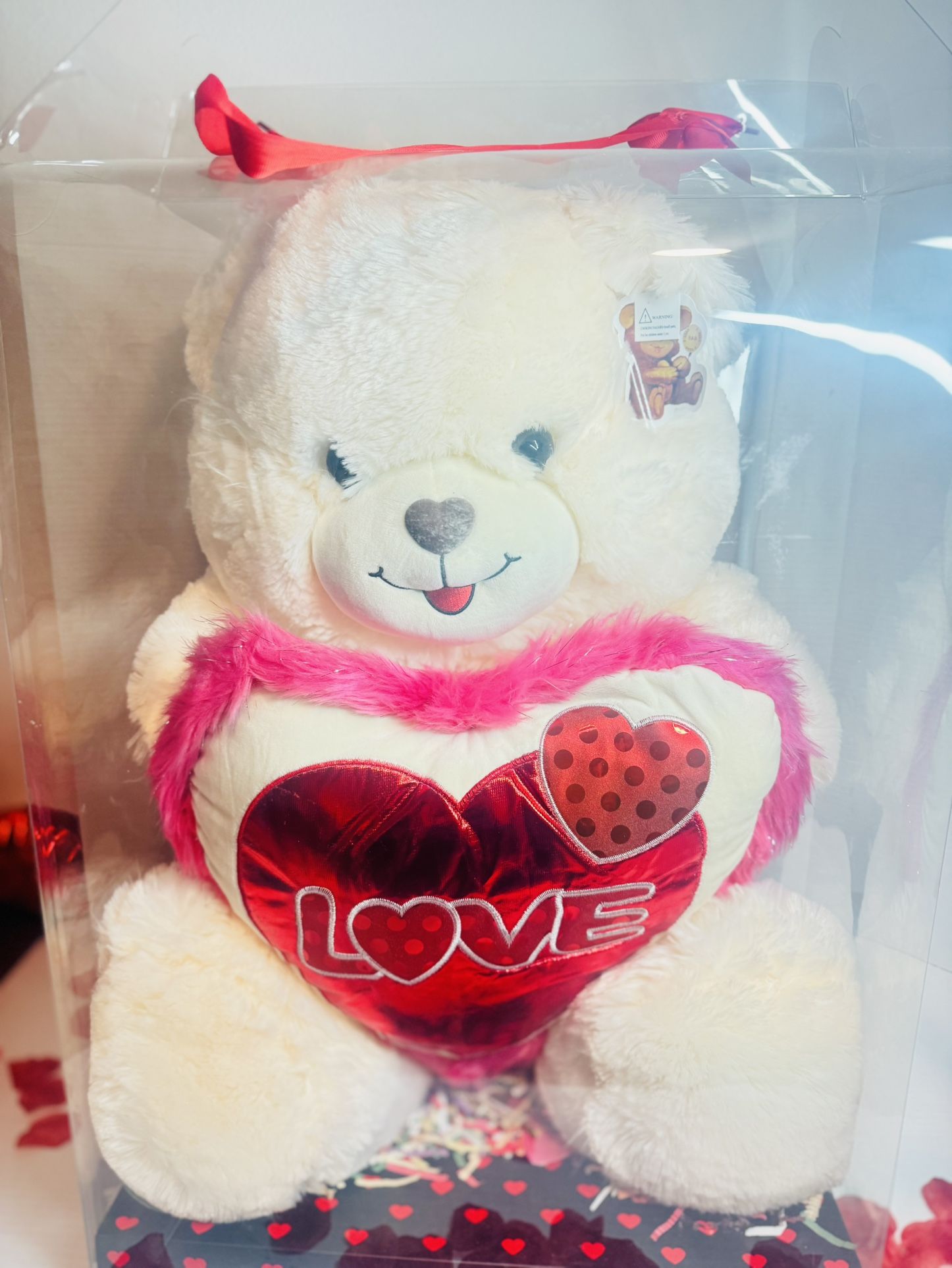 Valentine’s extra large teddy bear