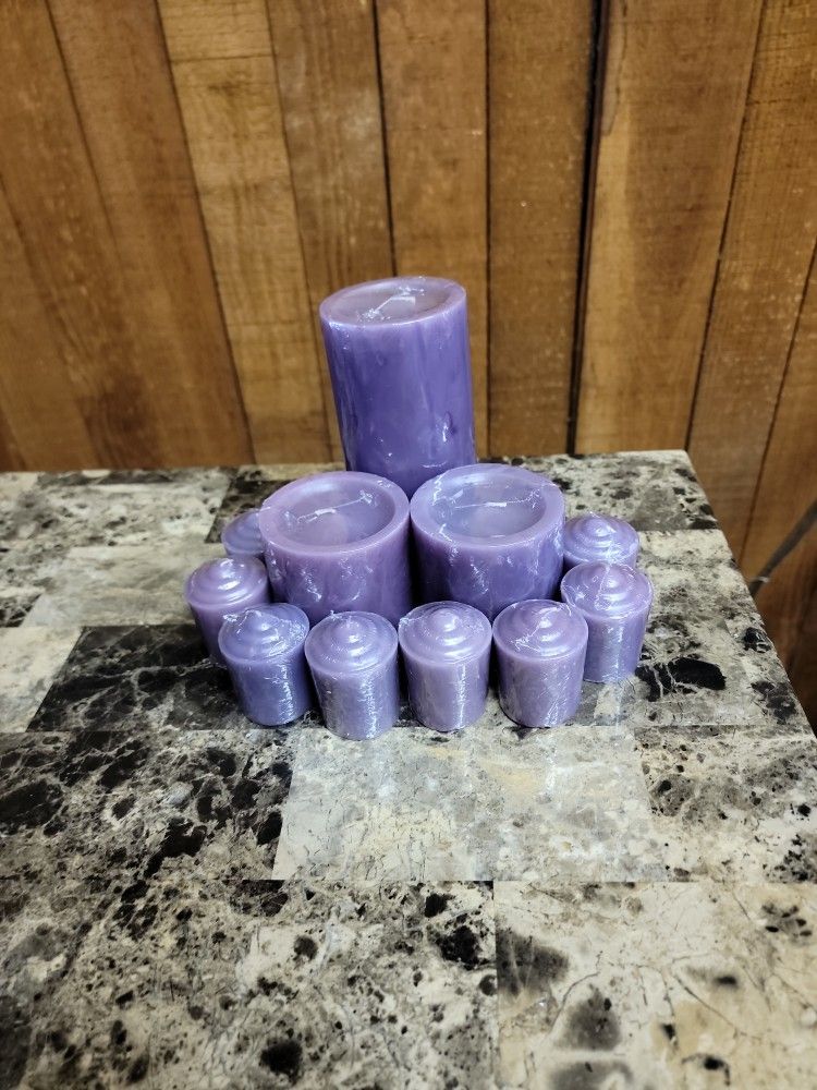 Candles Purple