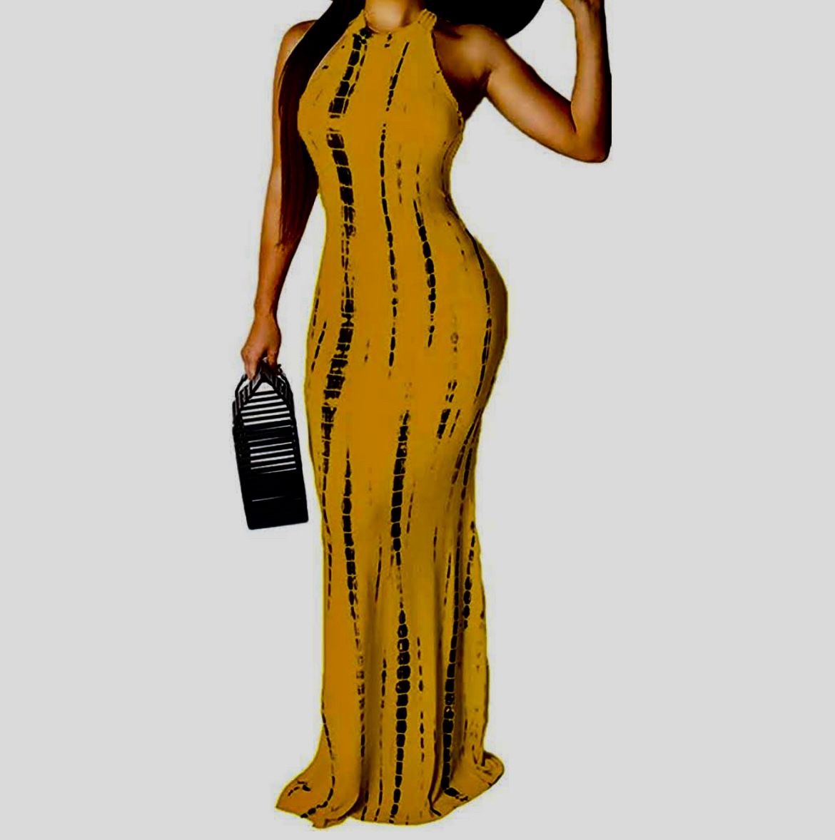 New XL Yellow Maxi Dress