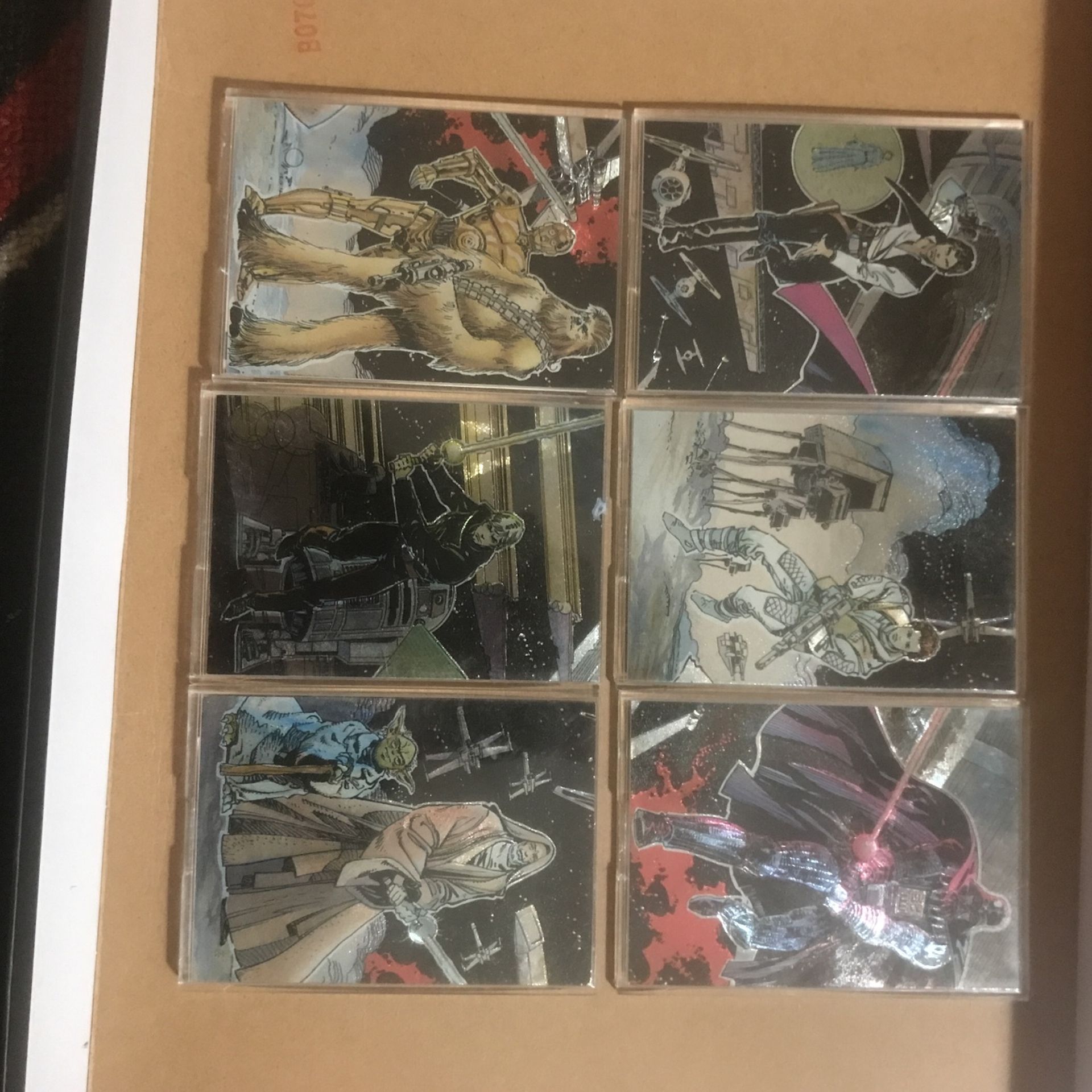 Topps 1993 Star Wars Galaxy Cards
