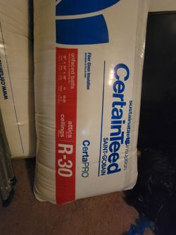 R30 Attic insulation
