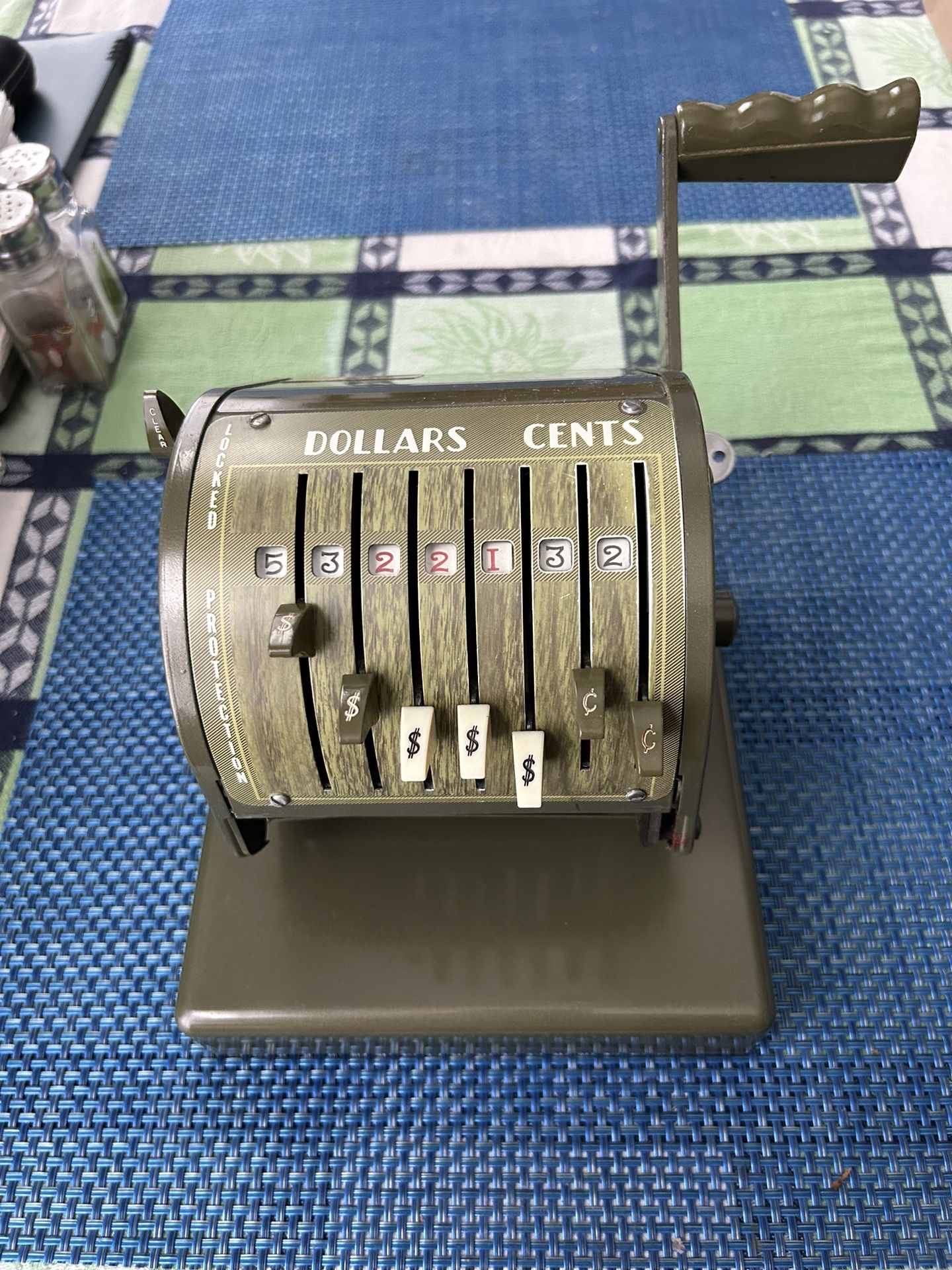 Vintage 1977 Paymaster Series X550 Check Writer