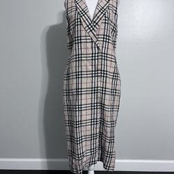 Burberry New!! Super Rare Vintage Nova Check Dress
