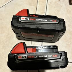 Milwaukee Batteries 
