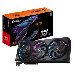 Gigabyte Aorus Radeon RX 9070 XT Elite 16G Graphics Card FSR4 GPU