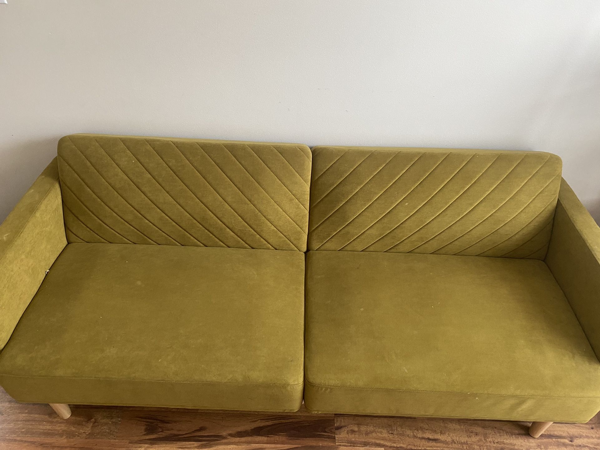 Mustard Green Futon 