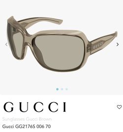 Gucci Logo Sunglasses GG2176S - Frame color: Brown