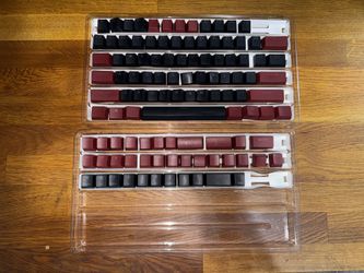 keycaps red/black