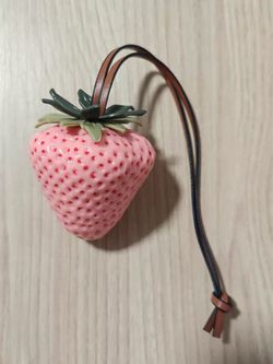 Strawberry Shaped Bag Charm Pendant