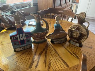 Vintage 60’s 70’s limited edition Jim Beam decanters