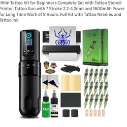 INKin Tattoo Kit + Stencil Printer