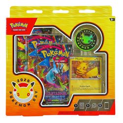 Pokemon Day 2026 Collection Box - 3 Packs + Promo