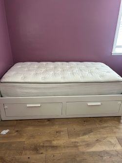 Twin bed 2 mattress included $200 price firm