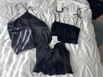 3 NEW Zara Size Small black Shirts