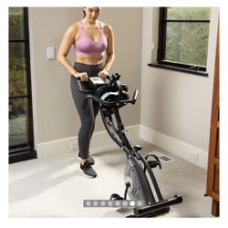R8 Foldable Exercise Bike w. Upper Body Resistance
