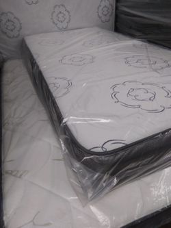 mattress regular new twin colchones cama bed mattres delivery frame rails available
