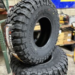 New Set Of (4) 33x12.50R15 RBP Repulses MT 6 Ply Tires For Sale 