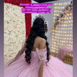Quinceañera (peinado)(maquillaje)
