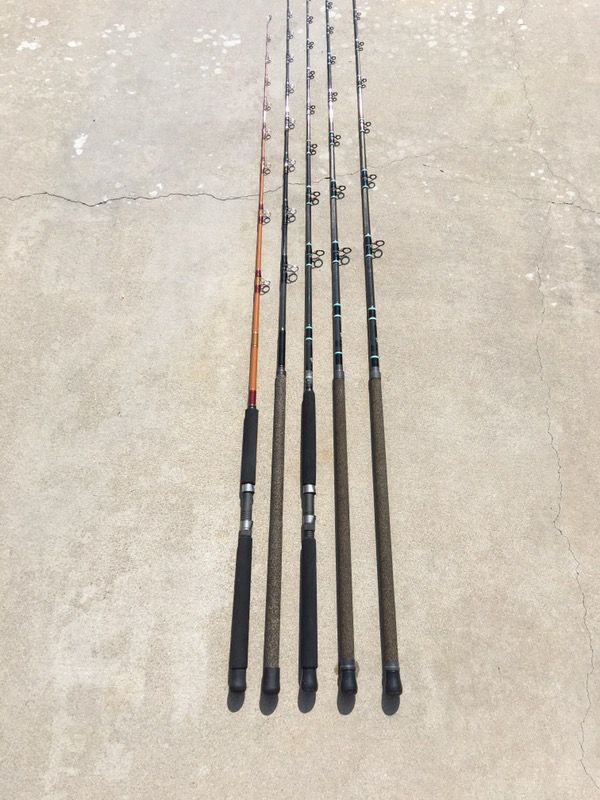 Calstar Offshore Saltwater Fishing Rods for Sale in Riverside, CA - OfferUp