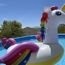 Large Unicorn Pool Float