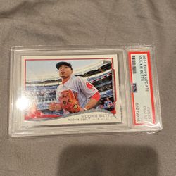 2014 Topps update RC Mookie Betts PSA GEM Mint 10