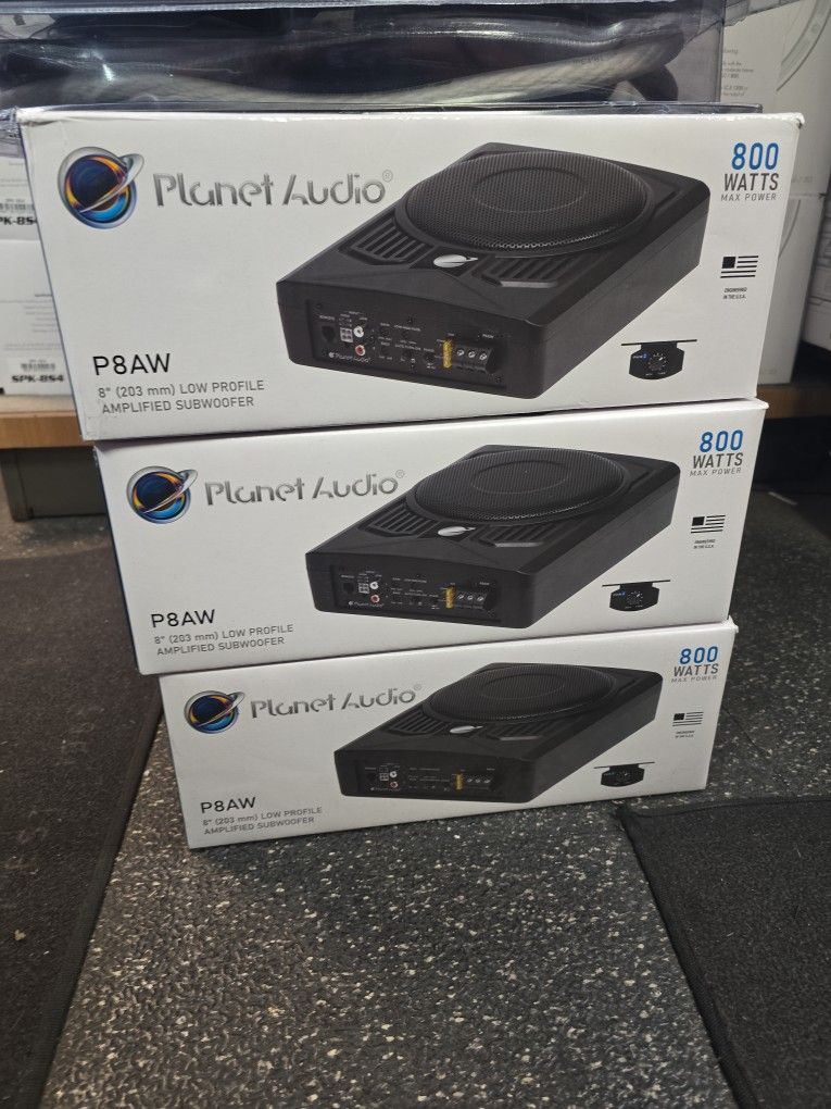 Paint Audio P8aw Subwoofer And Amplifier Hideaway