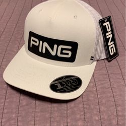 Ping Golf Adjustable Hat Brand New With Original Tags And Liner