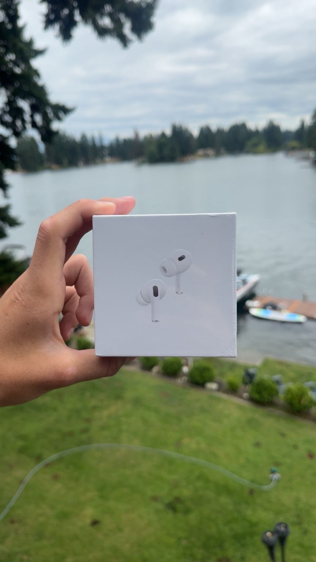 Airpod generation 2 with noise canceling.
