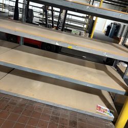 Wide Span Storage Rack - Particle Board, 96 x 48 x 84"