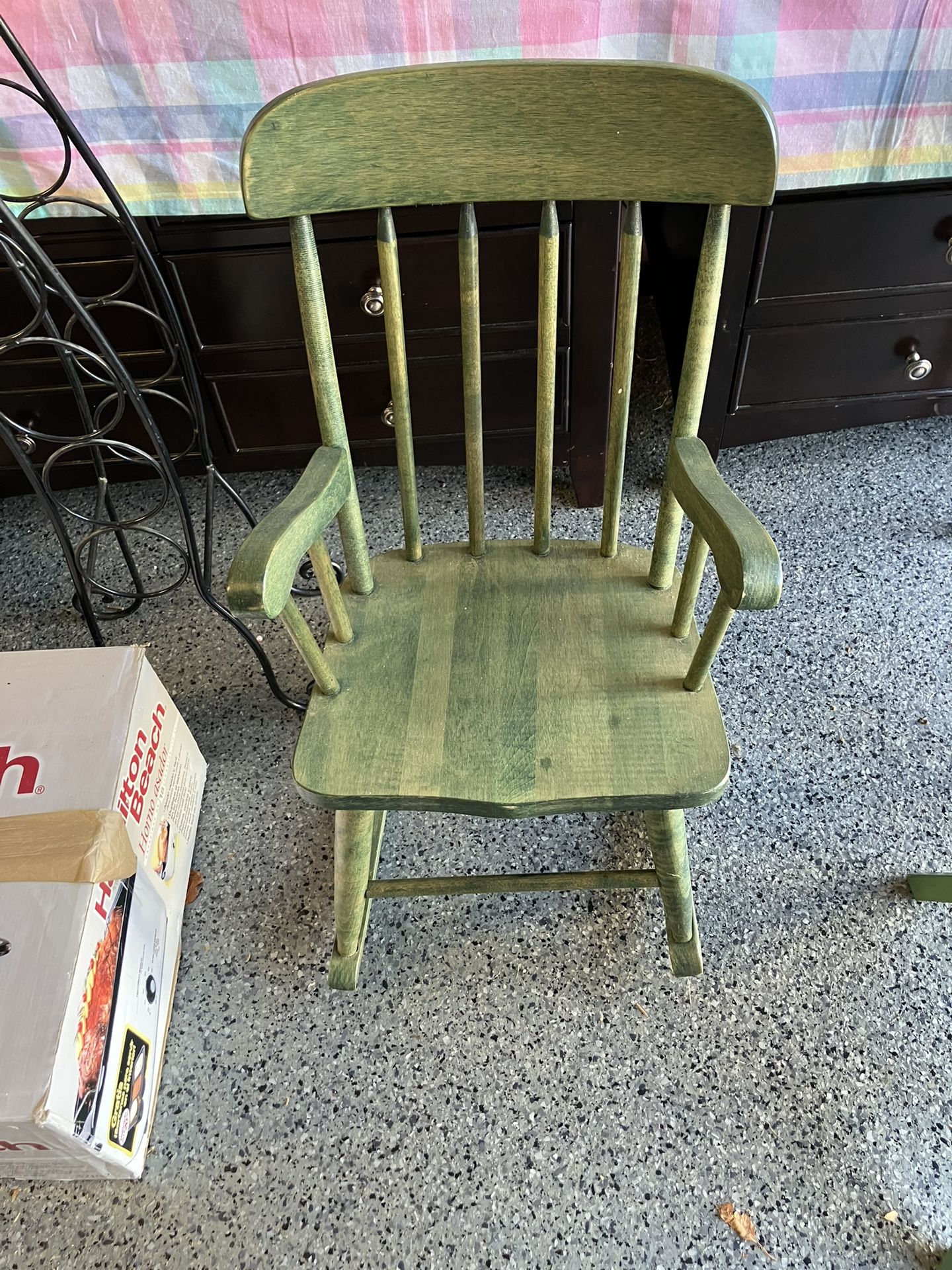 Child’s Wooden Rocker