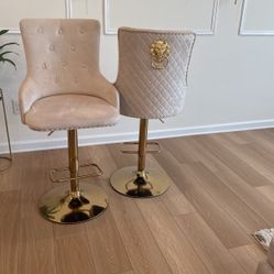 Bar Stools (adjustable Height) 