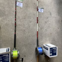 Fishing Deep Sea Rod And Reels