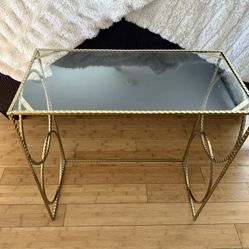 Glass table/shelf