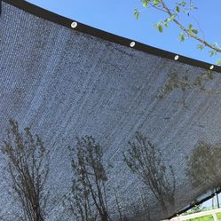 12 X 20 MESH SHADE CANOPY SAIL TARP