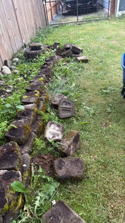 Free garden brick!