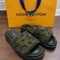 Louis Vuitton Monogram Slide Sandals
