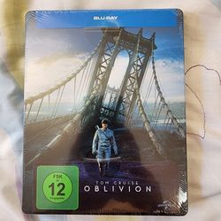 NEW tom cruise oblivion SteelBook Collector Edition Case Movie Blu-ray sci-fi action