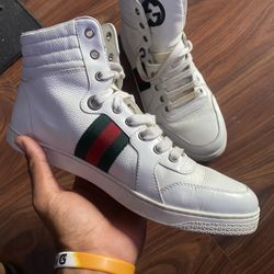 Gucci white hightop