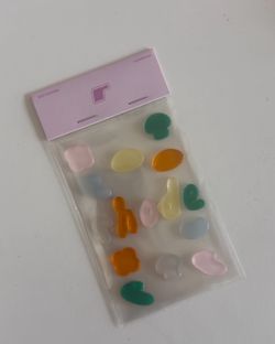 RHODE - bieber collab limited edition jelly stickers