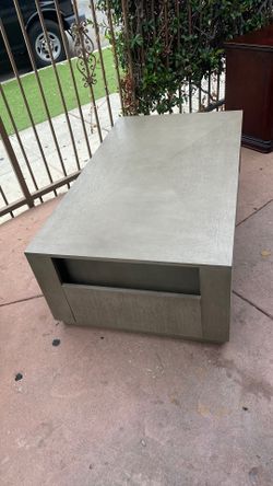 Modern Low Rectangular Coffee Table