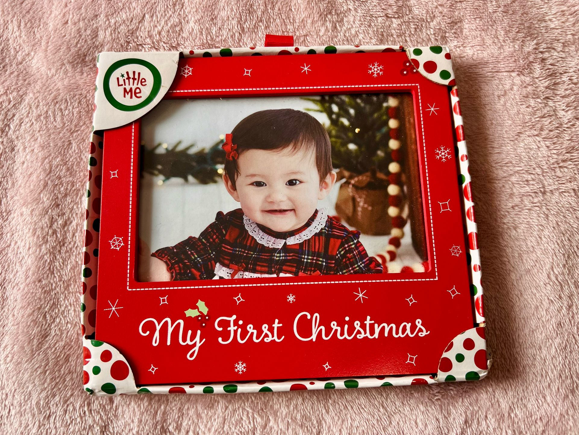 My First Christmas Picture Frame New in Box