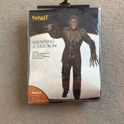 Halloween Costume Haunting Scarecrow