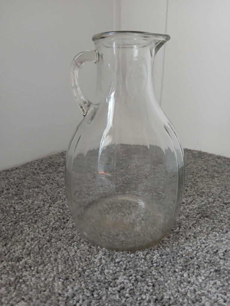 Vintage Glass White House Vinegar Jar