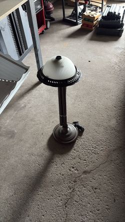 Raw Iron Floor Lamp