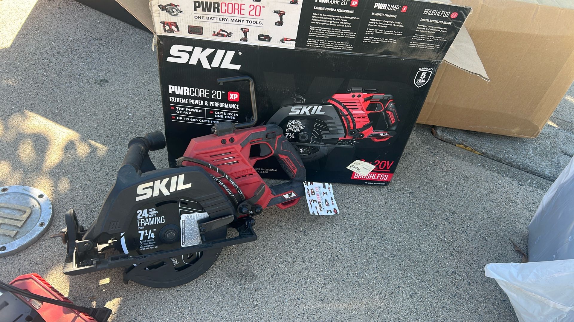 Skil Brand New Power Cord 20 Brushless Skil Saw