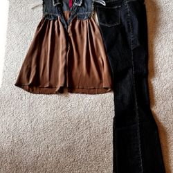 Women’s Denizen Jeans and Blest Blondies Top
